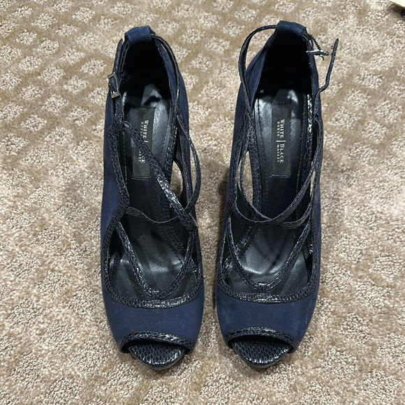 White House Black Market Shoes White House Black Market Blue
